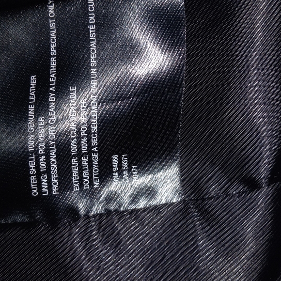 Woman's Bernardo leather coat - Picture 6 of 8